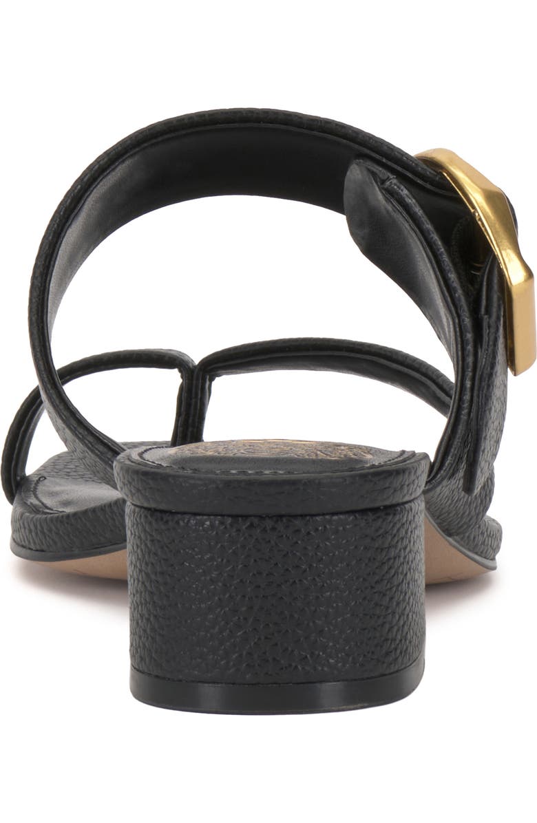 Vince Camuto Laynnie Toe Loop Sandal, Alternate, color, Black Pl Souffle