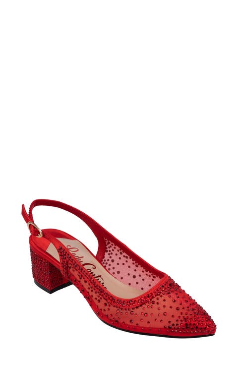 Demin Slingback Pump (Women)