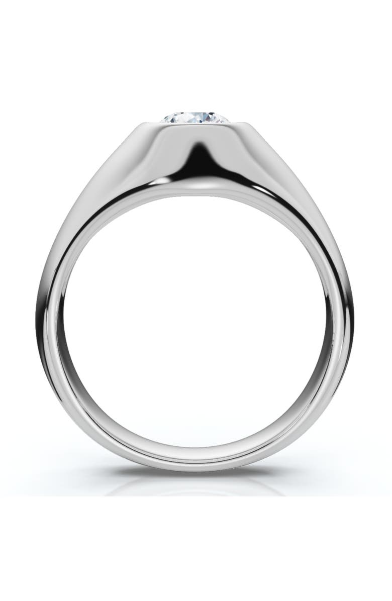 Bliss Diamond 1Ct Diamond Men's Pinky Ring 14k White, Yellow, or Rose Gold Lab Grown, Alternate, color,