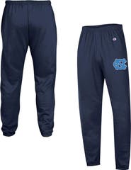 Champion Men's Champion Navy North Carolina Tar Heels Powerblend Banded Fleece Sweatpants