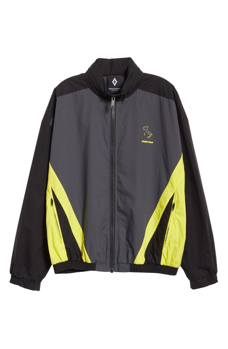 Marcelo Burlon Dynamic Tech Cotton Windbreaker, Alternate, color,