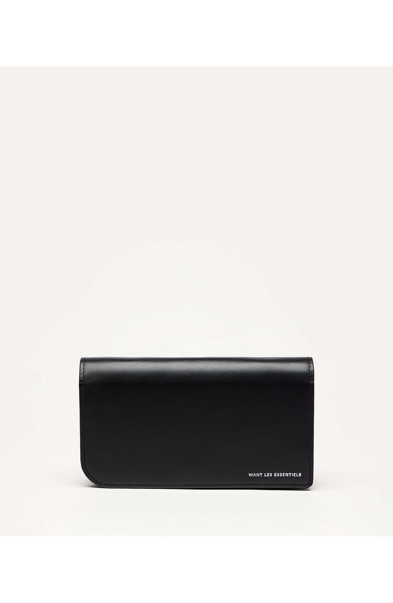 Want Les Essentiels Arch Smooth Leather Wallet On Strap, Alternate, color,