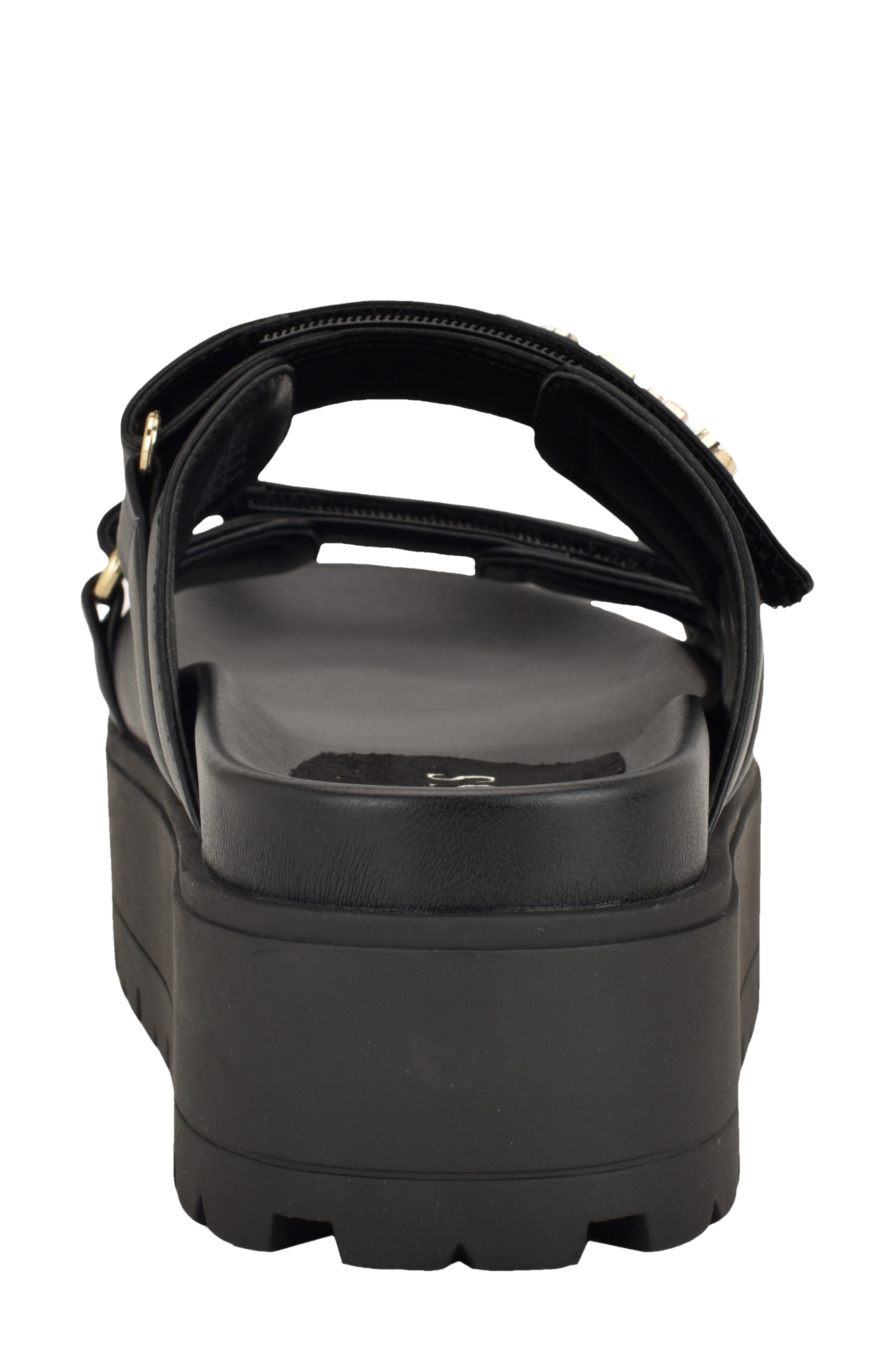 GUESS Faxon Platform Slide Sandal, Alternate, color, 