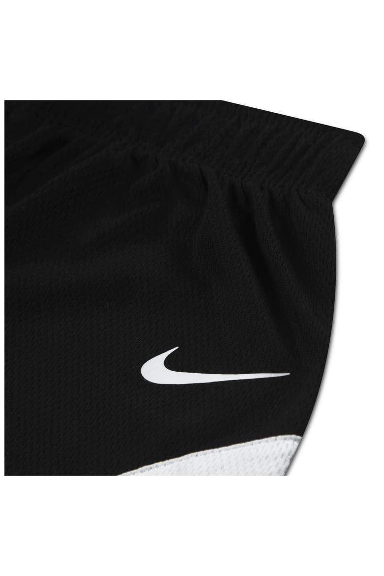 Baseball Graphic Print T-Shirt & Shorts Set, Alternate, color, BLACK