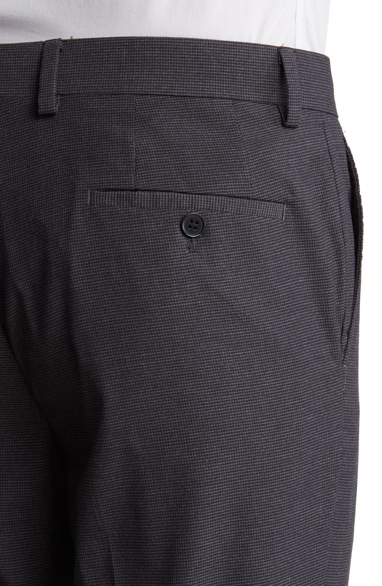 SAVILE ROW CO Houdstooth Print Two Button Notch Lapel Suit, Alternate, color, 