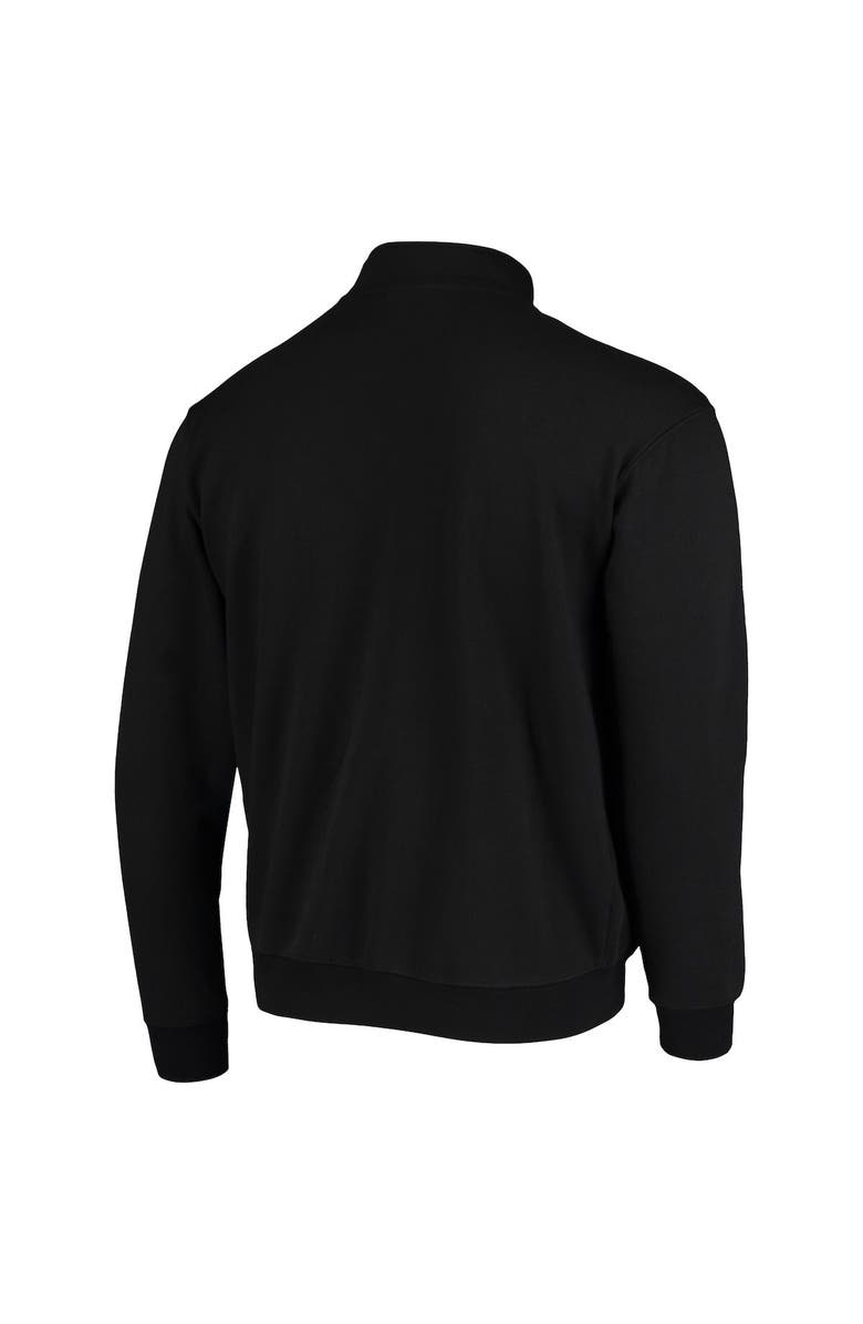 COLOSSEUM Men's Colosseum Black Washington State Cougars Tortugas Logo Quarter-Zip Jacket, Alternate, color, Black