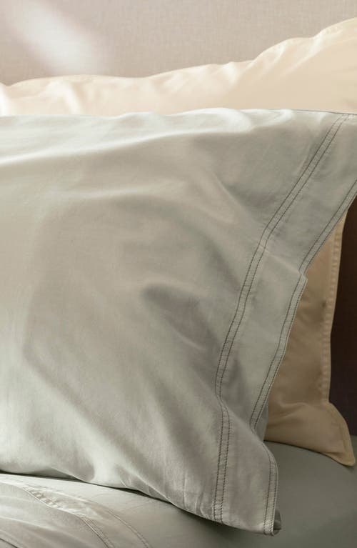 Boll & Branch Signature Vintage Wash Set Of 2 Pillowcases In Vintage Meadow