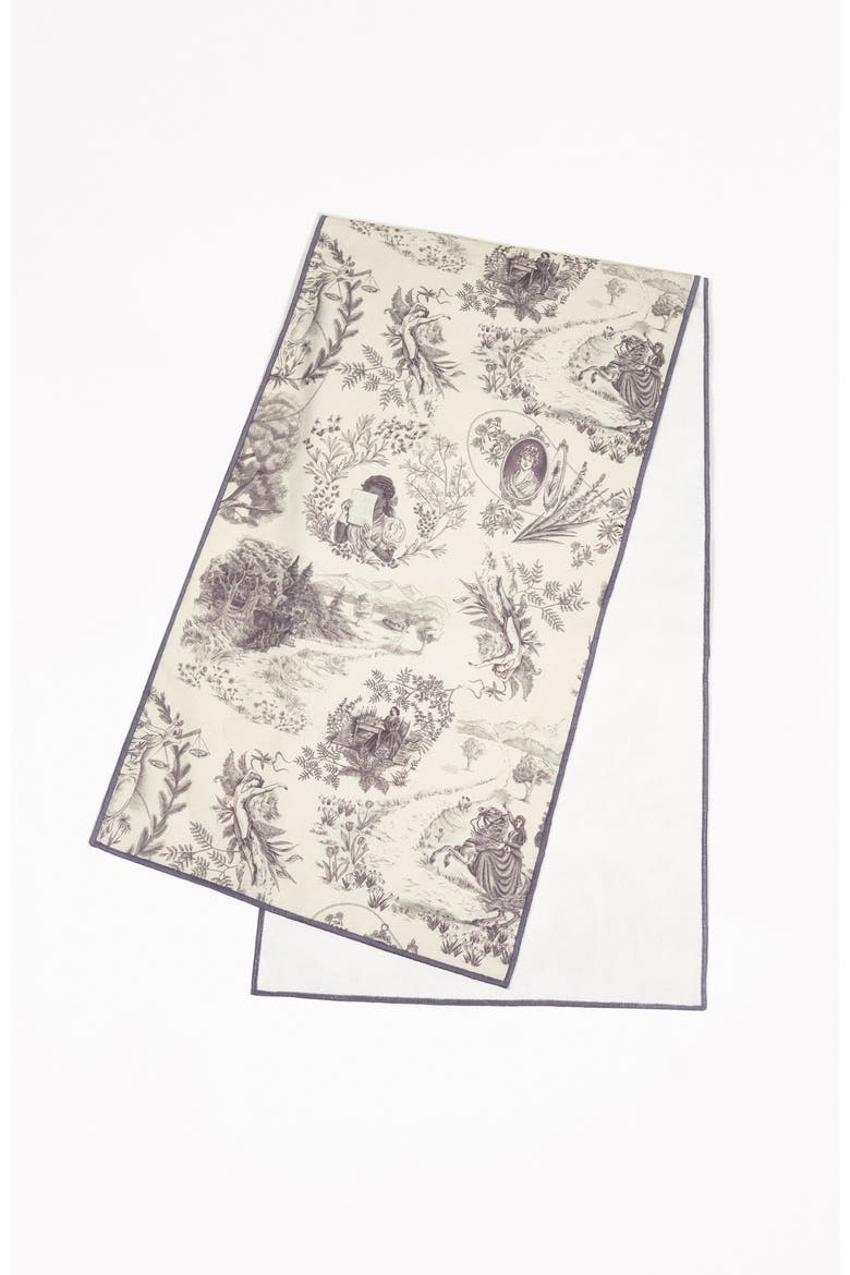 The Heroines Table Linens Set, Alternate, color, Plum