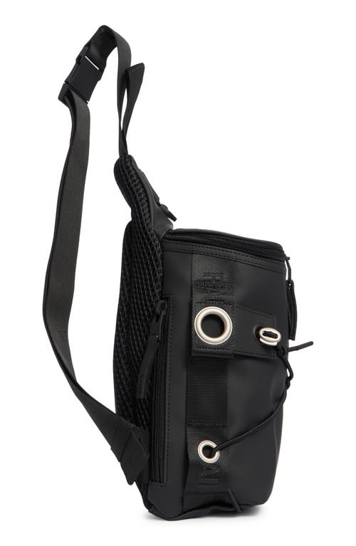 Rains Trailcord Sling Bag In Black