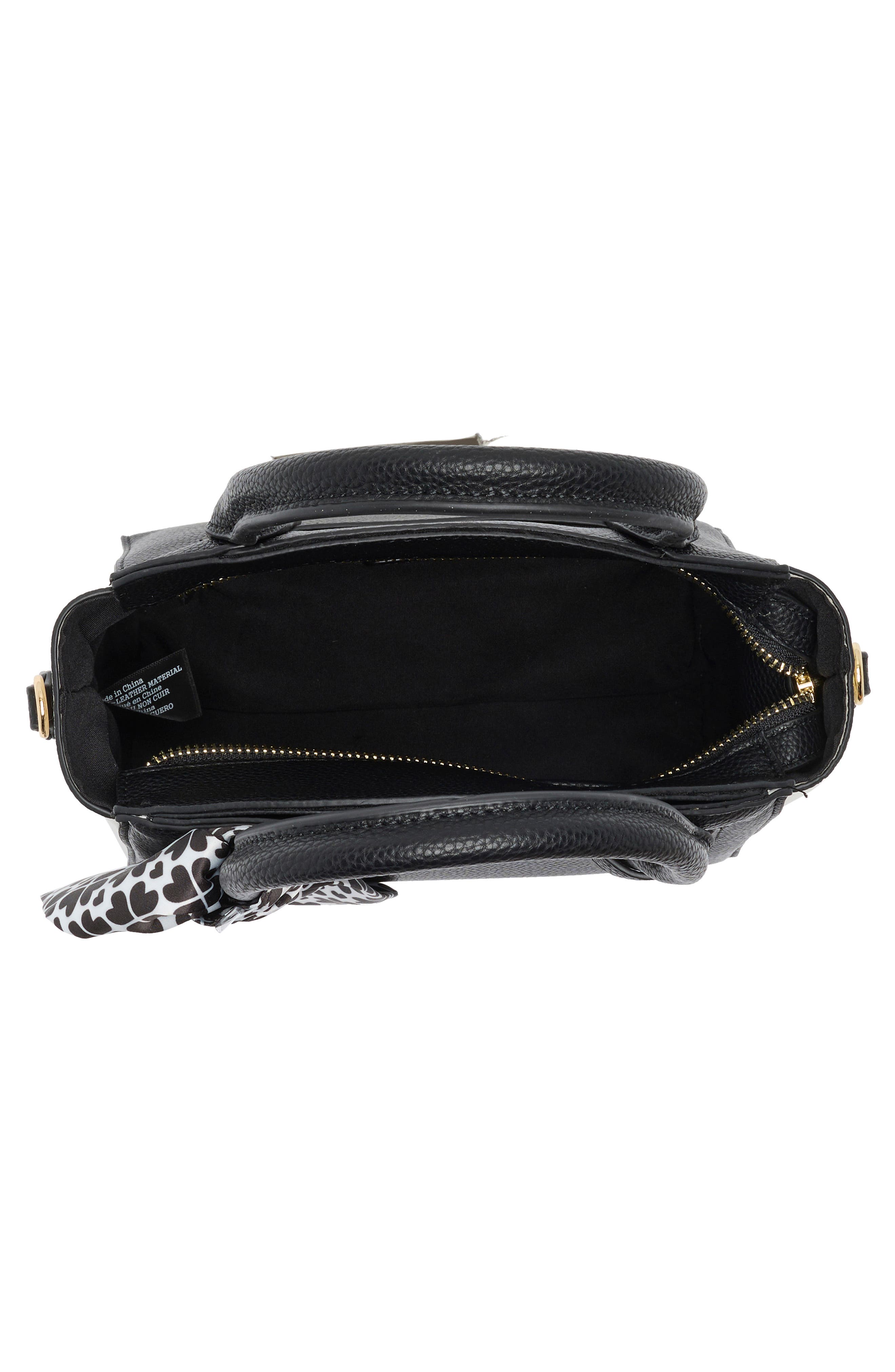 Nanette Lepore Colorblock Scarf Satchel Bag, Alternate, color, 