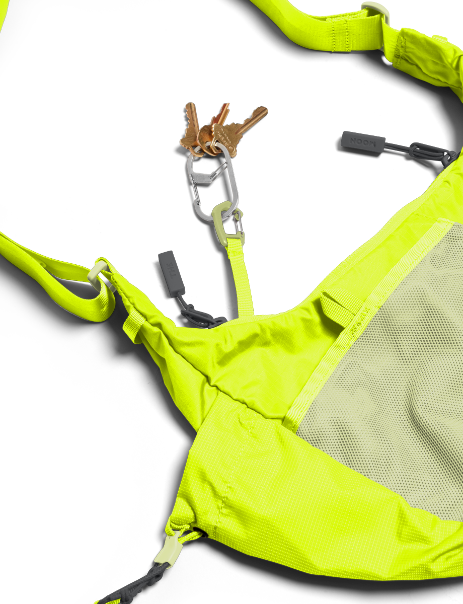 Baboon to the Moon Crescent Crossbody Bag, Alternate, color, Bliss