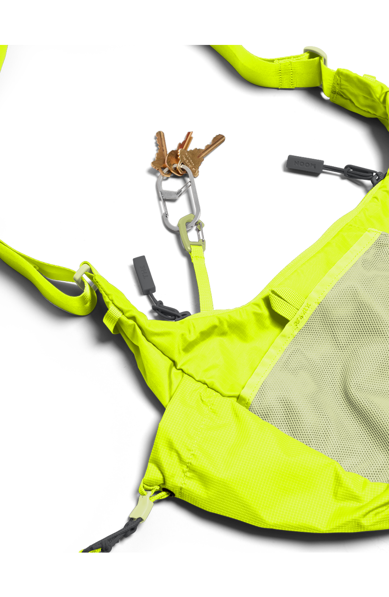 Baboon to the Moon Crescent Crossbody Bag, Alternate, color, Bliss