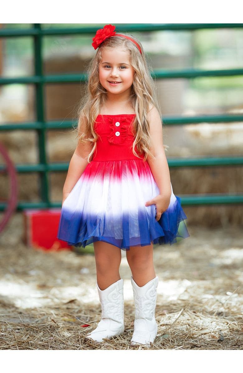 Mia Belle Girls Girls Firecracker Fairy Tulle Dress, Alternate, color,