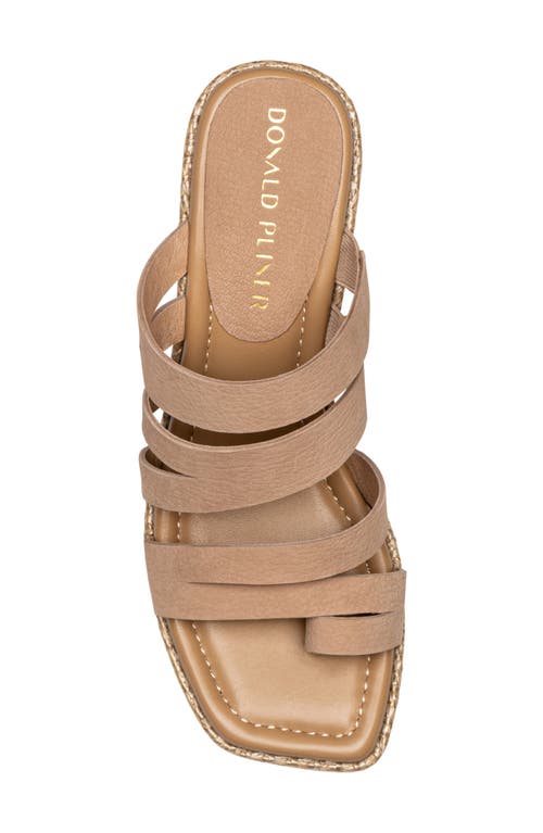 DONALD PLINER DONALD PLINER ANNAMARIA PLATFORM WEDGE SLIDE SANDAL 
