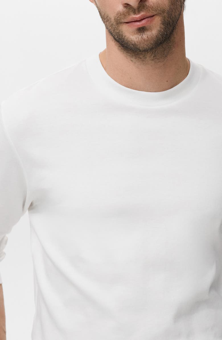 MANGO Regular Fit Long Sleeve T-Shirt, Alternate, color,