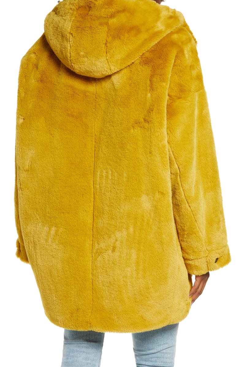 UGG<sup>®</sup> Nori Oversize Faux Fur Coat, Alternate, color, 