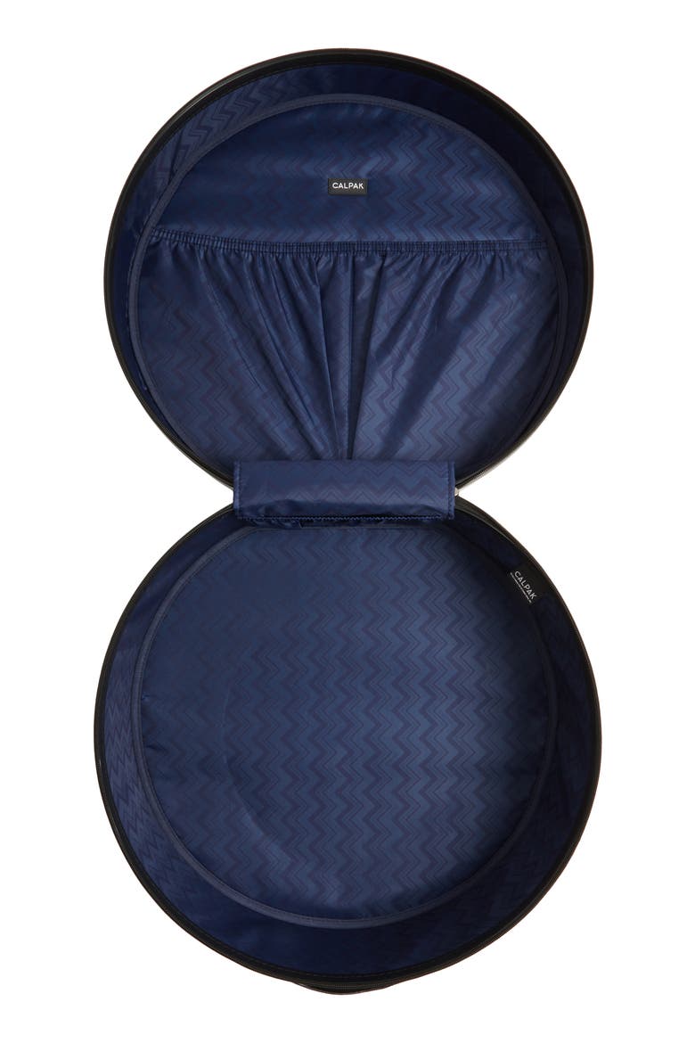 Baye Large Hardcase Hat Box, Alternate, color, MIDNIGHT MARBLE