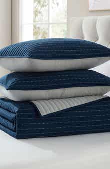 VCNY HOME Pickstitch 3-Piece King Quilt Set