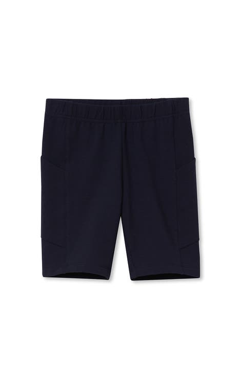 Girls Tough Cotton Bike Short with Pockets