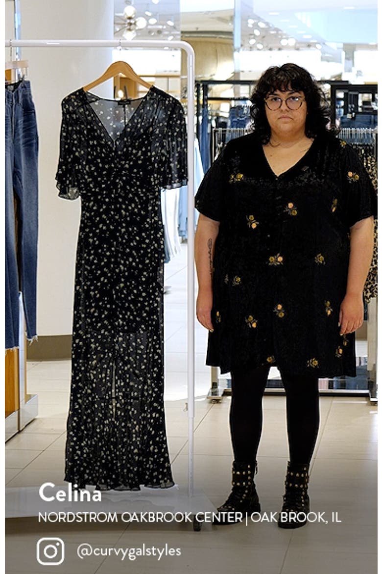 Tamar Floral Print Maxi Dress video