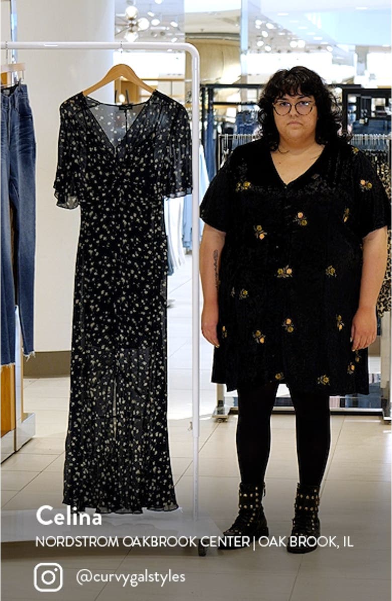 Tamar Floral Print Maxi Dress, sales video thumbnail