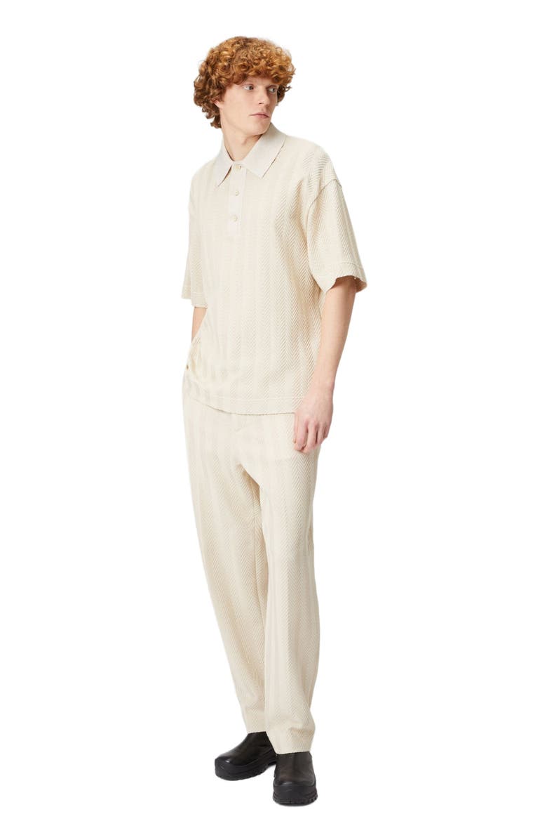 Missoni Classic Cotton And Viscose Zigzag Trousers, Main, color, 