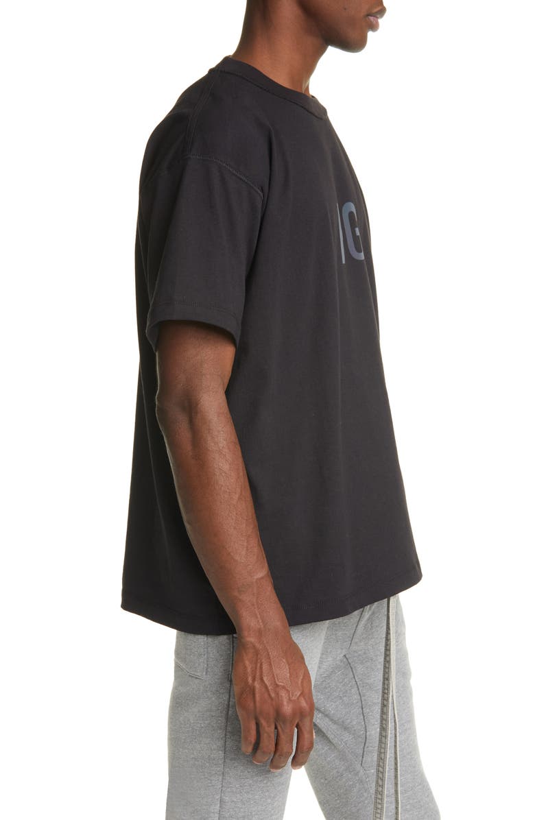 Fear of God Reflective Logo T-Shirt, Alternate, color,