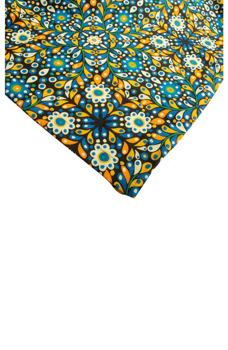 La DoubleJ Large Tablecloth Confetti Blue, Alternate, color, Confetti Blue