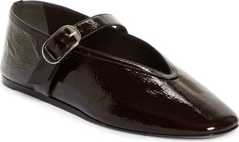 Le Monde Beryl Stella Patent Leather Mary Jane Flat (Women