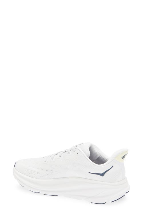 Hoka Clifton 9 Running Shoe In White