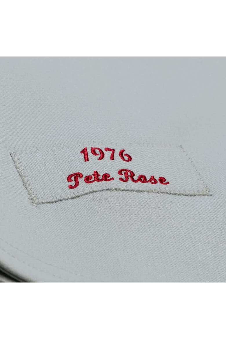 Men's Mitchell & Ness Pete Rose Gray Cincinnati Reds 1976 Authentic Jersey, Alternate, color, Gray