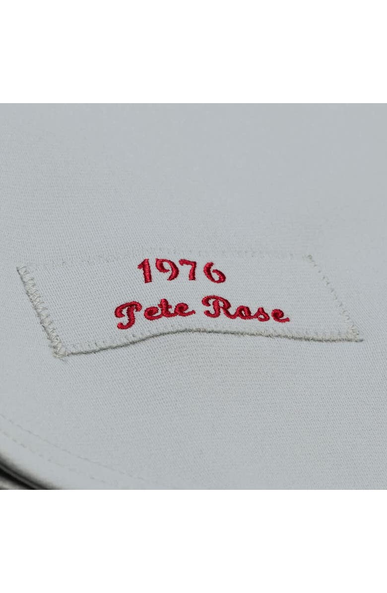Mitchell & Ness Men's Mitchell & Ness Pete Rose Gray Cincinnati Reds 1976 Authentic Jersey, Alternate, color, Gray