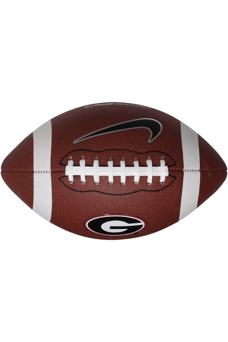 Georgia Bulldogs Replica Football, Main, color, Brown