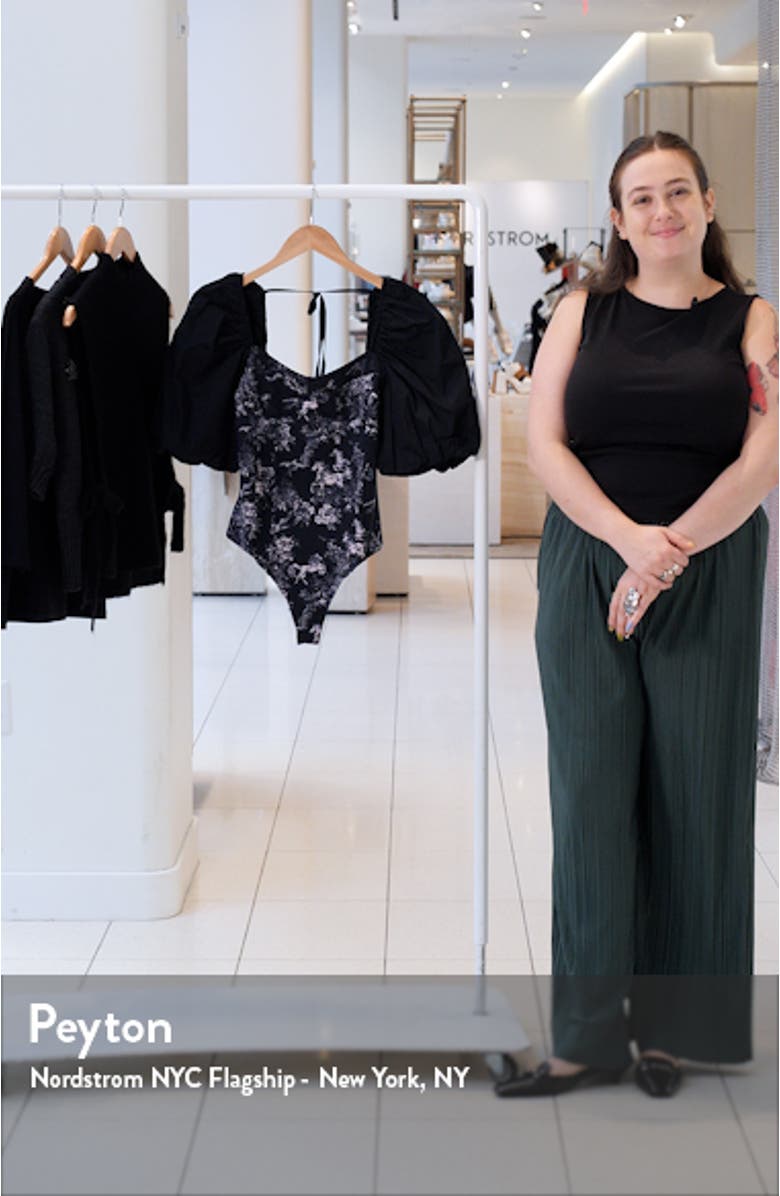 Prarie Rose Puff Sleeve Bodysuit, sales video thumbnail