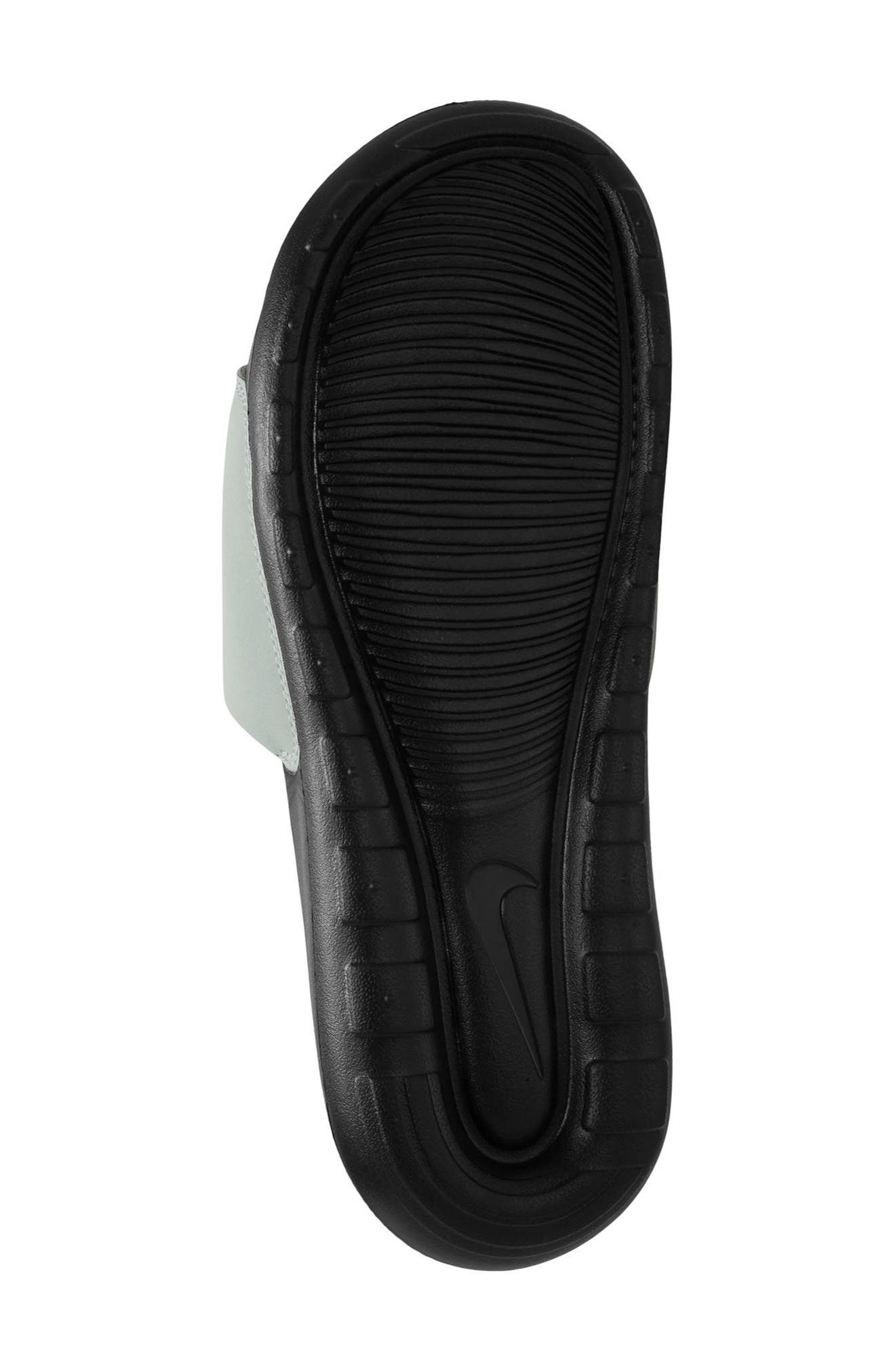 Nike Victori One Sport Slide, Alternate, color, Black/ Light Silver