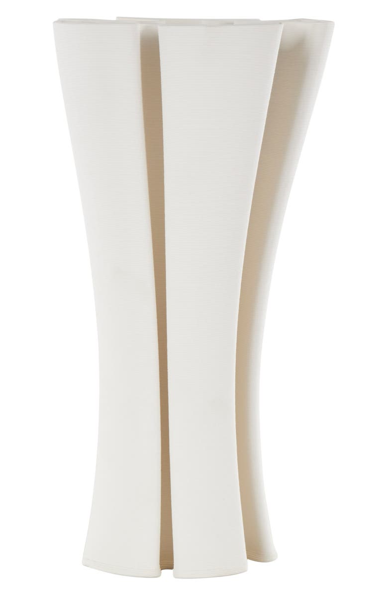 VIVIAN LUNE HOME Fluted Ceramic Vase, Alternate, color,
