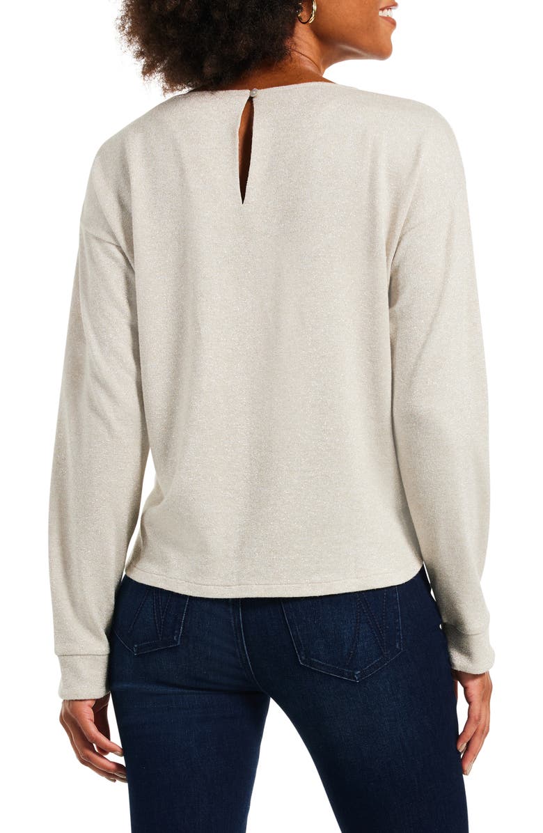 NIC+ZOE Everyday Sparkle Knit Top, Alternate, color,