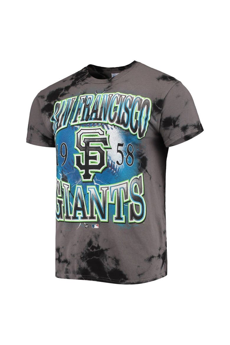 Men's '47 Charcoal San Francisco Giants Wonder Boy Vintage Tubular T-Shirt, Alternate, color, Charcoal
