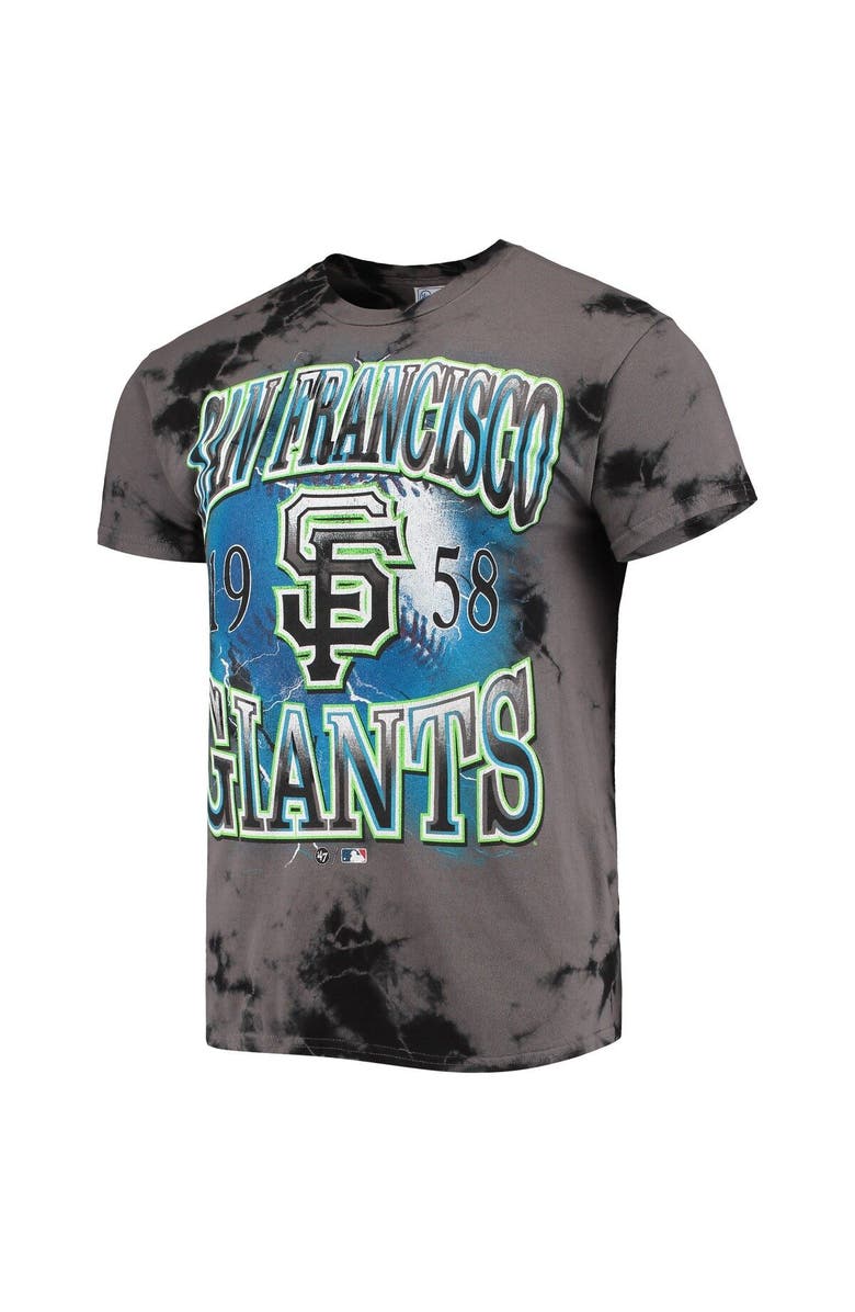 '47 Men's '47 Charcoal San Francisco Giants Wonder Boy Vintage Tubular T-Shirt, Alternate, color, Charcoal