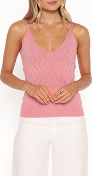 Petal & Pup Vesta Pointelle Knit Tank