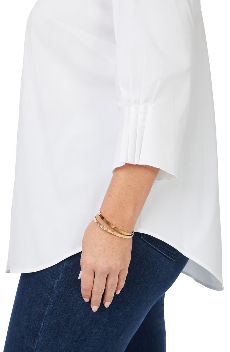 Foxcroft Paulie Button-Up Shirt, Alternate, color, White