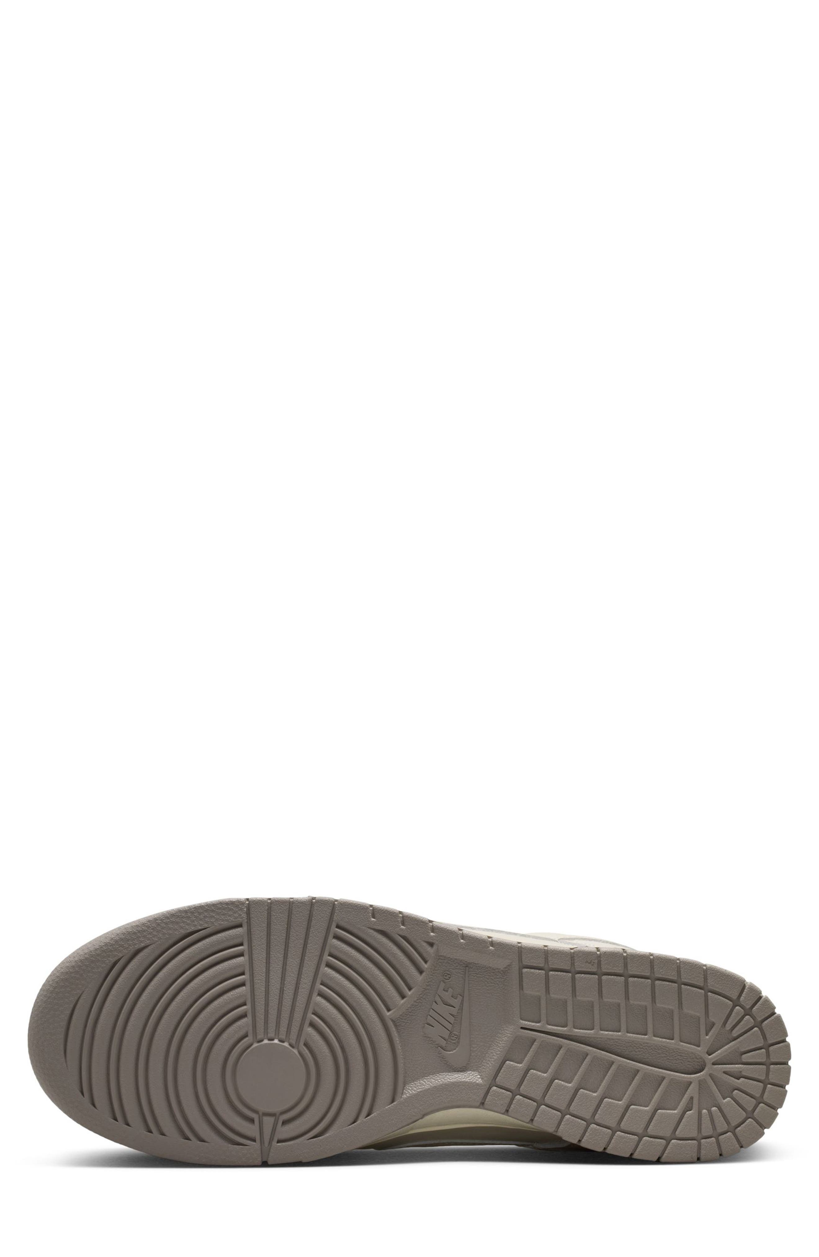 Dunk Low Basketball Sneaker, Alternate, color, SOFT PEARL/ GREY/ SOFT PEARL