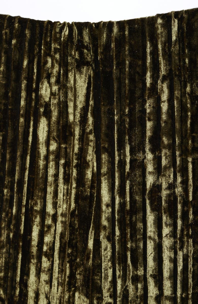 MANGO Velvet Straight Leg Pants, Alternate, color, 