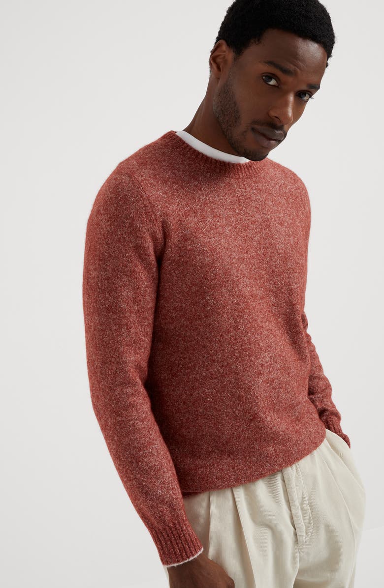 Brunello Cucinelli Knop yarn sweater, Alternate, color, 