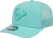 New Era Men's New Era Turquoise Houston Texans Color Pack 9SEVENTY Adjustable Hat
