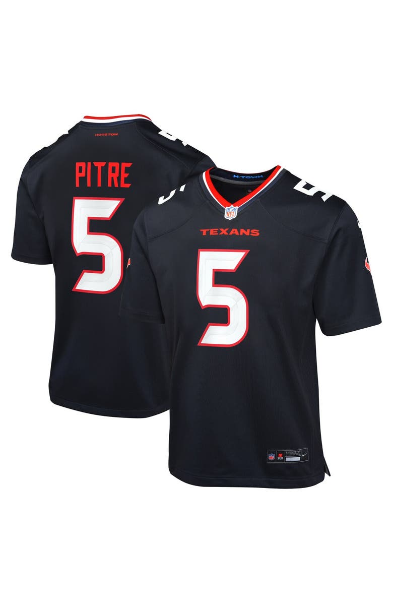 Nike Youth Nike Jalen Pitre Navy Houston Texans Game Jersey, Main, color, Navy