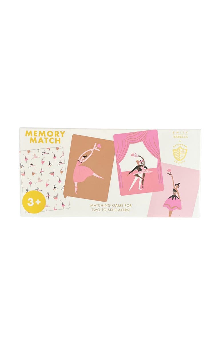 Daydream Society Pirouette Ballerina Memory Match Game, Main, color, Assorted Pre-Pack