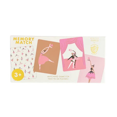 Pirouette Ballerina Memory Match Game