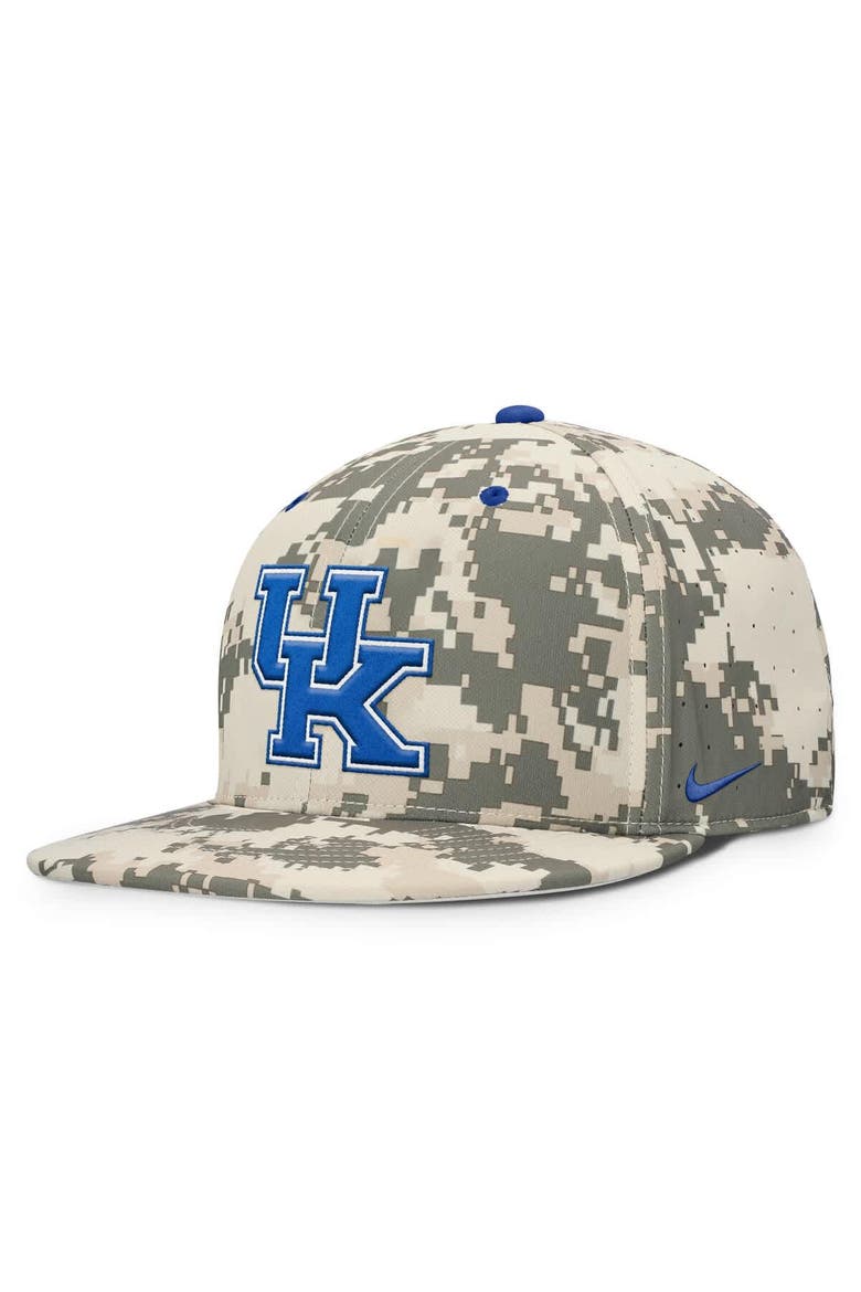 Men's Nike Digital Camo Kentucky Wildcats 2025 Dugout True Performance Fitted Hat, Main, color, Camo