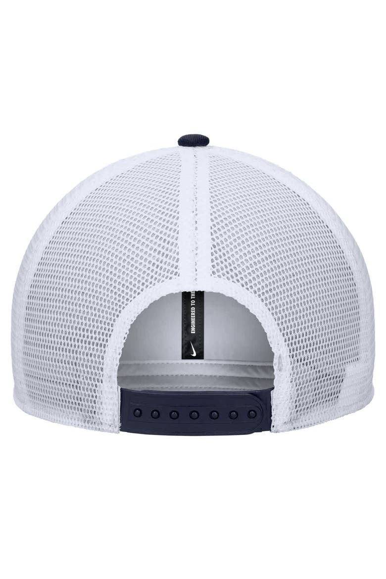 Men's Nike  White Team USA Rise Colorblock Trucker Adjustable Hat, Alternate, color, White